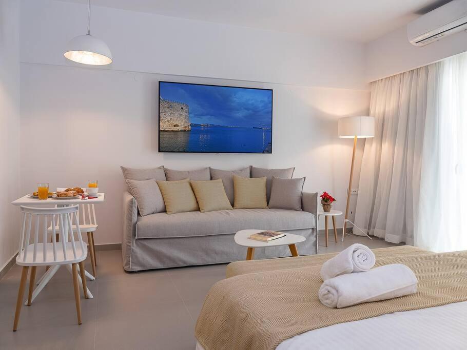 Electra Luxury Apartment At The Heraklion Center Экстерьер фото